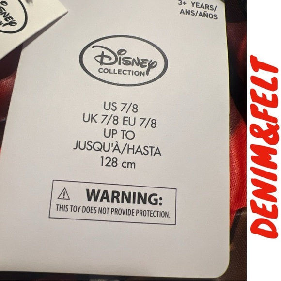 Disney Captain America Roleplay Boys Dress Up Halloween Costume | NEW/NWT!!🇺🇸 - Picture 7 of 7